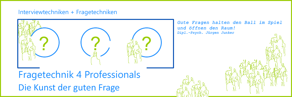 Seminar Fragetechniken - die Kunst der richtigen Frage