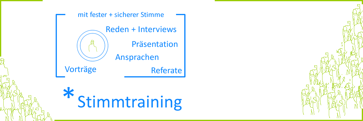 Seminar Stimmtraining, Stimmversagen, Sprechangst, Lampenfieber, Redeangst, Nervosität, Präsentation - Präsentationstraining